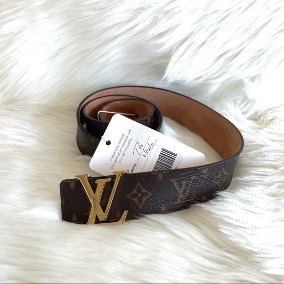 Authentic Louis Vuitton Monogram Belt - Size 80 - Picture 2 of 8